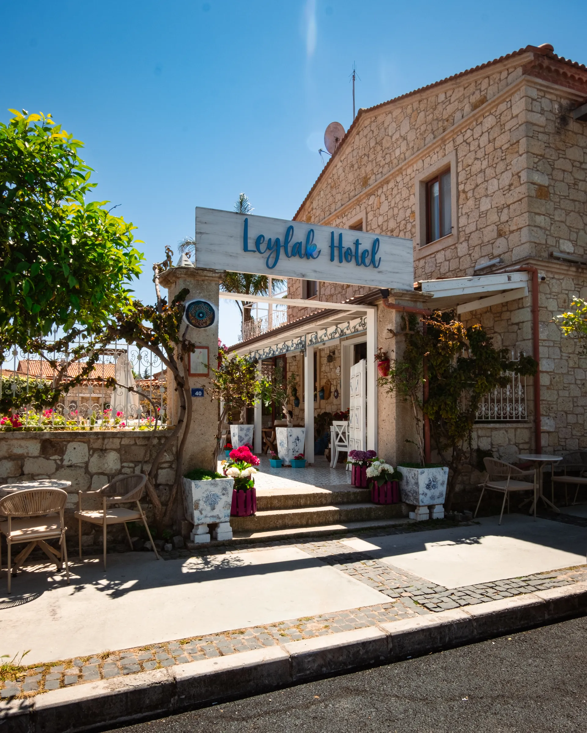 Leylak Hotel · Alaçatı dış mekan